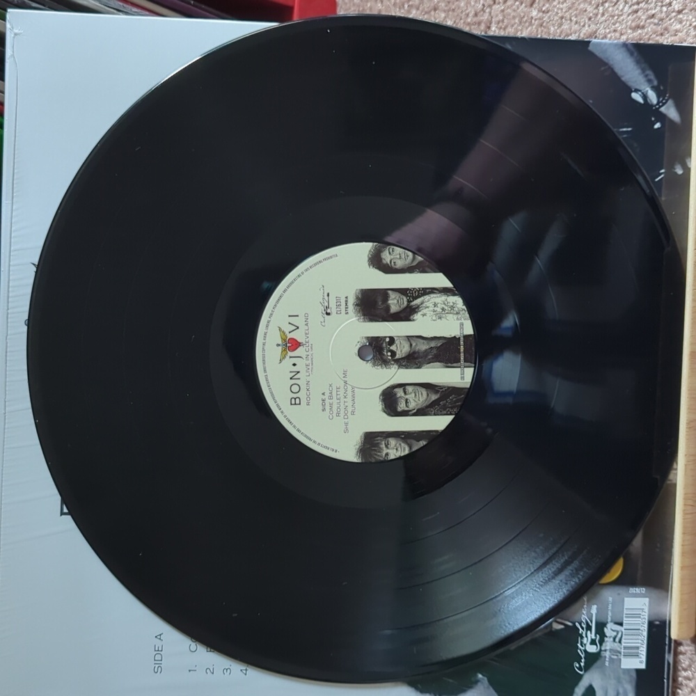Bon Jovi - Rockin' Live In Cleveland '84 Vinyl Record - Picture 4 of 5